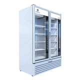 Beverage Air MT53-1W 54" Two Section Glass Door Merchandiser, (2) Left/Right Hinge Doors, 115v