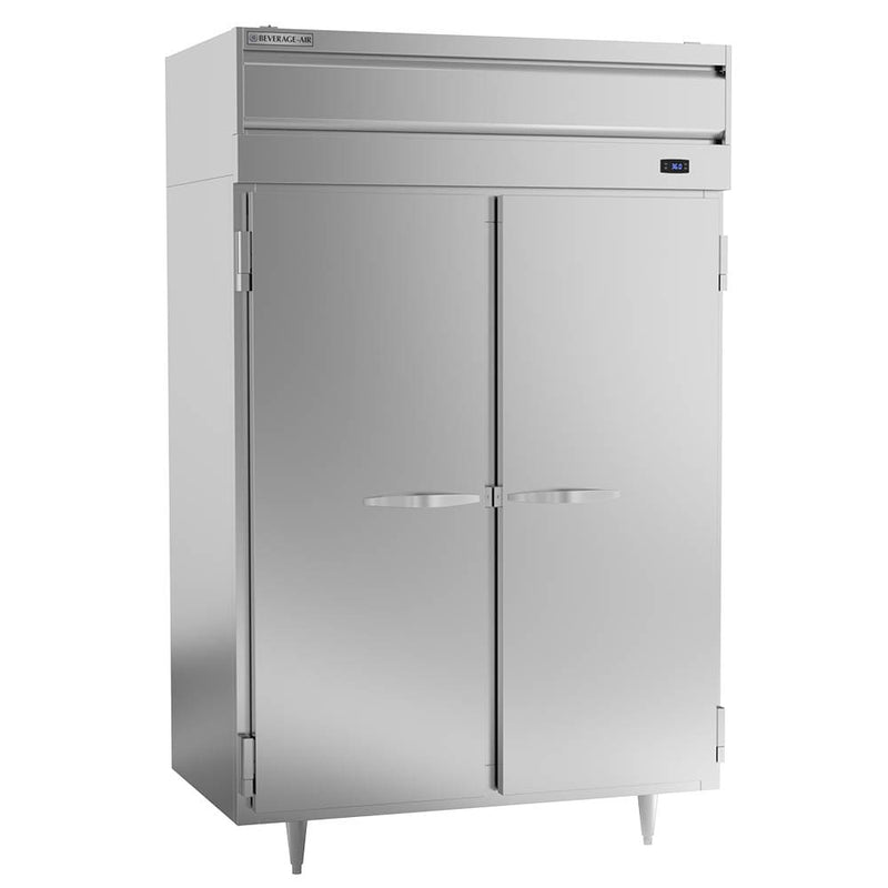 Beverage Air PR2HC-1AS 52" Two Section Reach In Refrigerator, (2) Left/Right Hinge Solid Doors, 115v