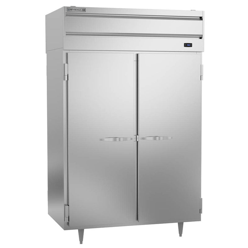 Beverage Air PRD2HC-1AS 52" Two Section Pass Thru Refrigerator, (4) Left/Right Hinge Solid Doors, 115v