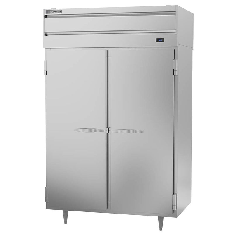 Beverage Air PRD2HC-1AS 52" Two Section Pass Thru Refrigerator, (4) Left/Right Hinge Solid Doors, 115v