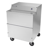 Beverage Air SMF34HC-1-S Milk Cooler w/ Top Access - (512) Half Pint Carton Capacity, 115v
