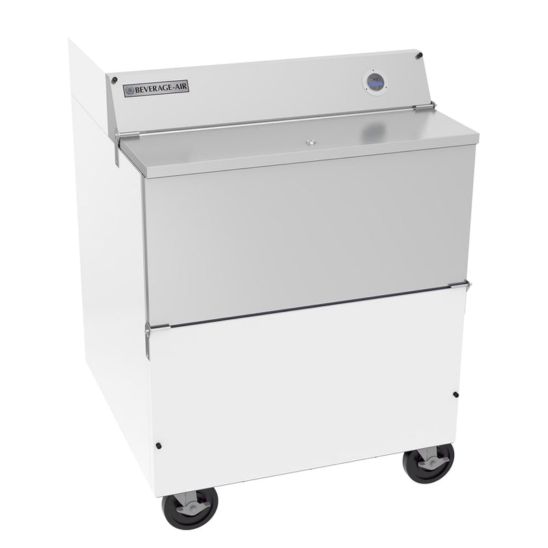 Beverage Air SMF34HC-1-W Milk Cooler w/ Top & Side Access - (512) Half Pint Carton Capacity, 115v