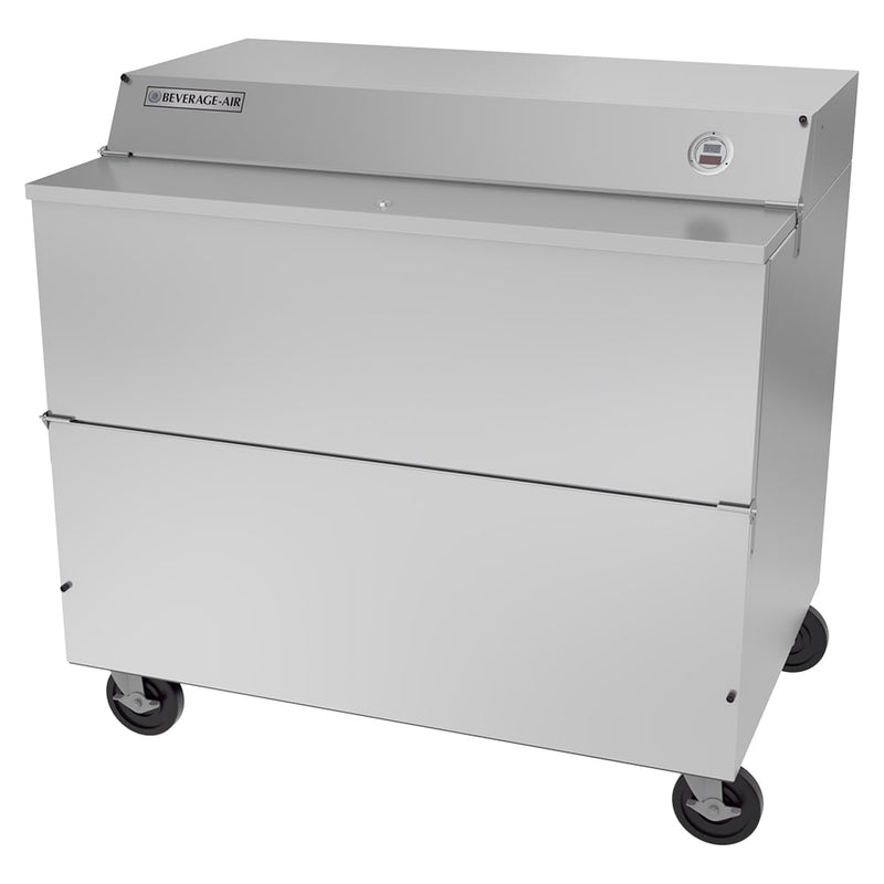 Beverage Air SMF49HC-1-S Milk Cooler w/ Top & Side Access - (768) Half Pint Carton Capacity, 115v