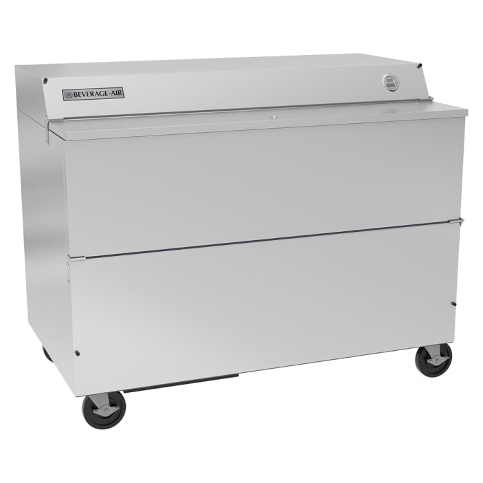 Beverage Air SMF58HC-1-S Milk Cooler w/ Top & Side Access - (1024) Half Pint Carton Capacity, 115v