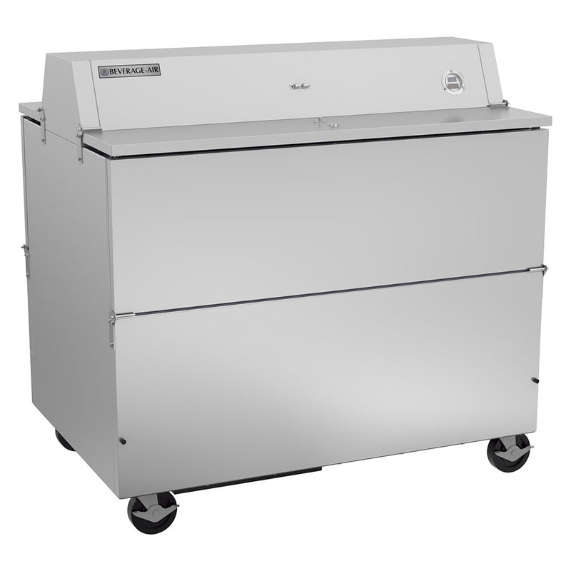 Beverage Air STF49HC-1-S Milk Cooler w/ Top & Side Access - (768) Half Pint Carton Capacity, 115v