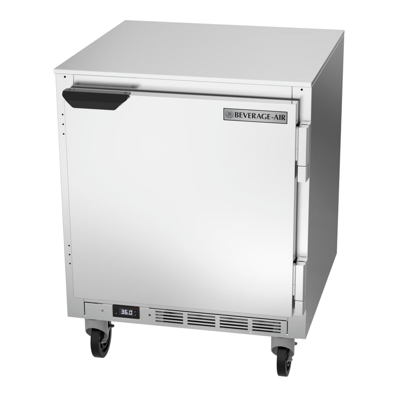 Beverage Air UCR27HC 27" W Undercounter Refrigerator w/ (1) Section & (1) Door, 115v