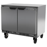 Beverage Air UCR34HC 34" W Undercounter Refrigerator w/ (2) Sections & (2) Doors, 115v