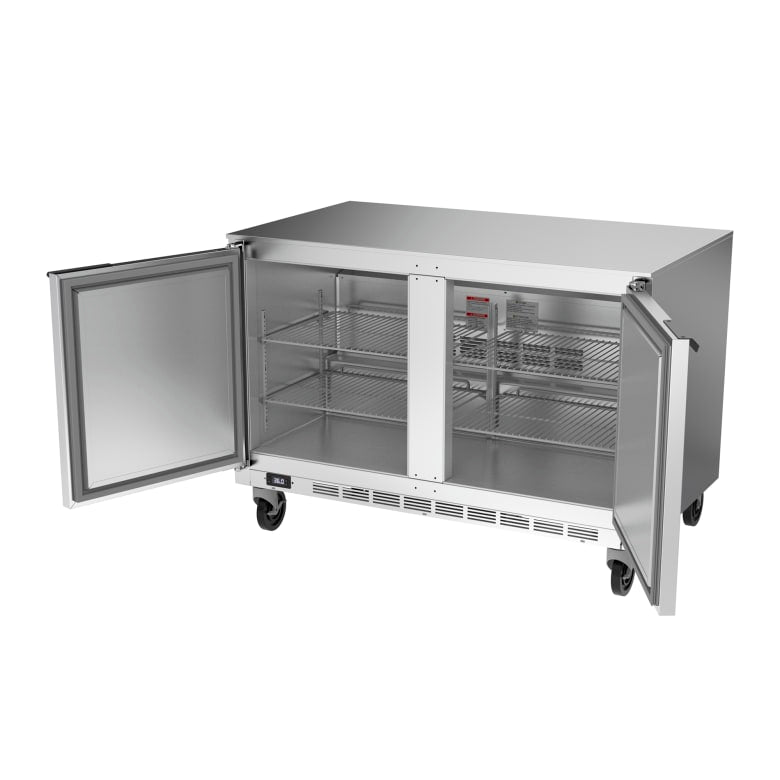Beverage Air UCR48AHC-25 11 41/50 cu ft Undercounter Refrigerator w/ (2) Sections & (2) Doors, 115v