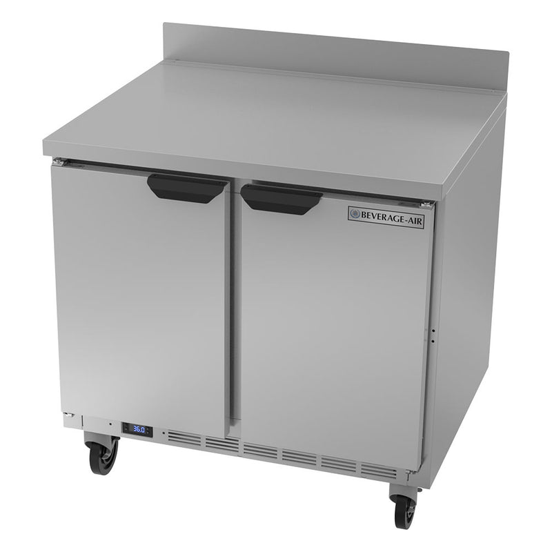 Beverage Air WTF36AHC 36" W Worktop Freezer w/ (2) Section & (2) Doors, 115v
