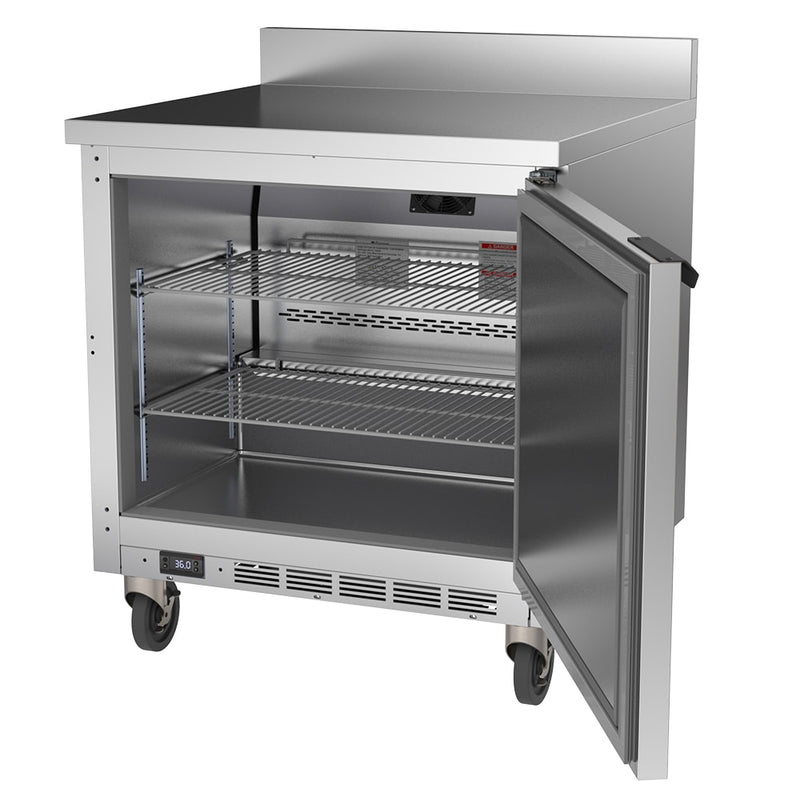 Beverage Air WTR32AHC 32" Worktop Refrigerator w/ (1) Section, 115v