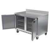 Beverage Air WTR48AHC 48" Worktop Refrigerator w/ (2) Section, 115v