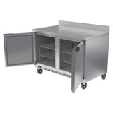 Beverage Air WTR48AHC 48" Worktop Refrigerator w/ (2) Section, 115v