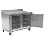Beverage Air WTR48AHC 48" Worktop Refrigerator w/ (2) Section, 115v
