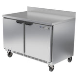 Beverage Air WTR48AHC 48" Worktop Refrigerator w/ (2) Section, 115v