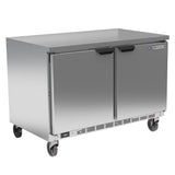 Beverage Air WTR48AHC-FIP 48" Worktop Refrigerator w/ (2) Section, 115v