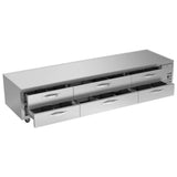 Beverage Air WTRCS112HC 112" Chef Base w/ (6) Drawers - 115v