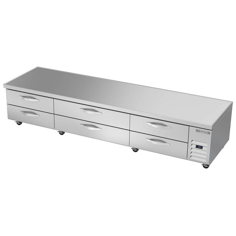 Beverage Air WTRCS112HC 112" Chef Base w/ (6) Drawers - 115v