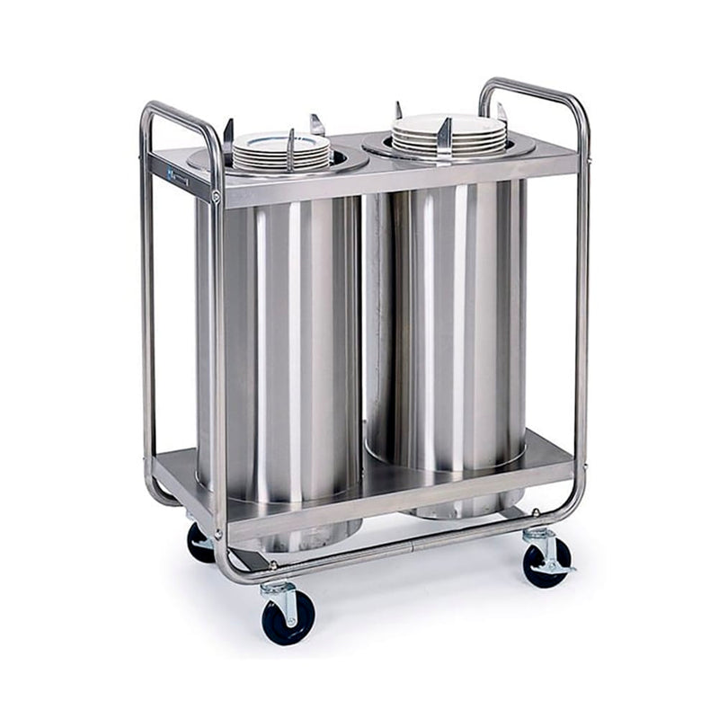 Lakeside 774 35 1/2" Mobile Dish Dispenser w/ (2) Columns, Stainless