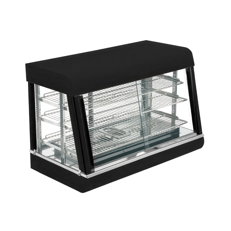 35 1/2" Self Service Countertop Heated Display Case - (3) Shelves, 120v