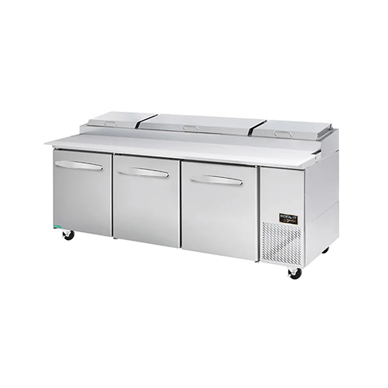 Kool-It KPT-93-3 93 2/5" Kool-It Pizza Prep Table w/ Refrigerated Base, 115v