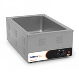 Nemco 6055A-CW Countertop Food Warmer - Wet w/ (1) Full Size Pan Wells, 120v