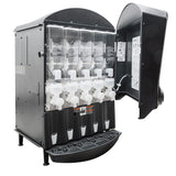 Grindmaster PIC5 5 Flavor Hot Chocolate/Cappuccino Dispenser w/ (5) 5 lb Hoppers, 120v