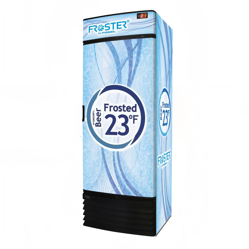 Fogel FROSTER-280-HC 28 1/4" Bar Refrigerator - 1 Swinging Solid Door, Prepainted, 115v