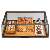 Cal-Mil 3694-84 Pastry Display Case w/ Pull-Out Drawer - 48"W x 24"D x 10"H, Bronze Frame