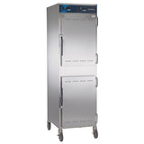 Alto-Shaam 1000-UP/P Mobile 8 Pan Dutch Door Low Temperature Holding / Proofing Cabinet with Window Doors - 120V