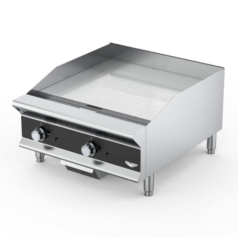 36" Gas Griddle w/ Thermostatic Controls - 1" Steel Plate, Convertible