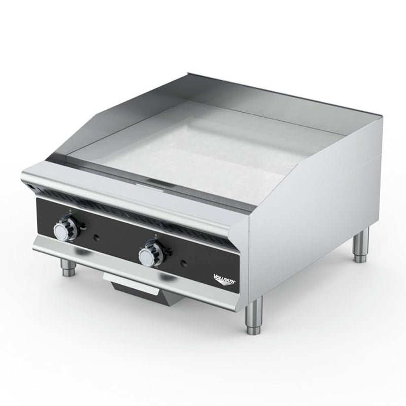 36" Gas Griddle w/ Thermostatic Controls - 1" Steel Plate, Convertible