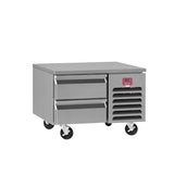 Southbend 20036SB, 6-Inch 2 Drawer Refrigerated Chef Base with Marine Edge Top