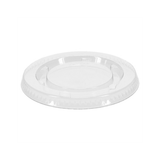 Portion Cup Lid - Clear - Fits 3.25, 4, 5.5 oz Cup (2500)