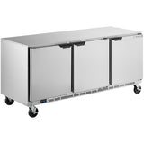 Beverage Air UCR72AHC 72" W Undercounter Refrigerator w/ (3) Sections & (3) Doors, 115v