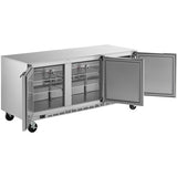 Beverage Air UCR72AHC 72" W Undercounter Refrigerator w/ (3) Sections & (3) Doors, 115v