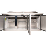 Kelvinator Commercial KCHMT70.30 72" Sandwich/Salad Prep Table w/ Refrigerated Base, 115v