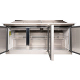 Kelvinator Commercial KCHMT70.30 72" Sandwich/Salad Prep Table w/ Refrigerated Base, 115v