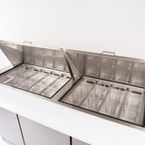 Kelvinator Commercial KCHMT70.30 72" Sandwich/Salad Prep Table w/ Refrigerated Base, 115v