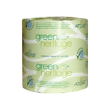 Toilet Paper Tissue - Green Heritage - 2 Ply - 500 Sheet Roll - 4.5x3.1 Sheet (96)