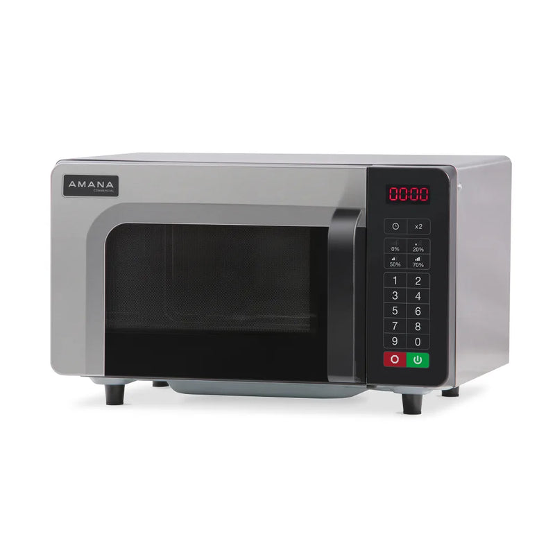 Amana RMS10TSA 1000w Commercial Microwave with Touch Pad, 120v