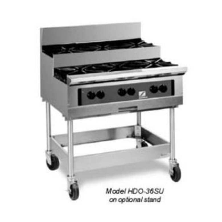 Southbend HDO-48SU 48" Gas Hotplate w/ (8) Burners & Manual Controls, Liquid Propane