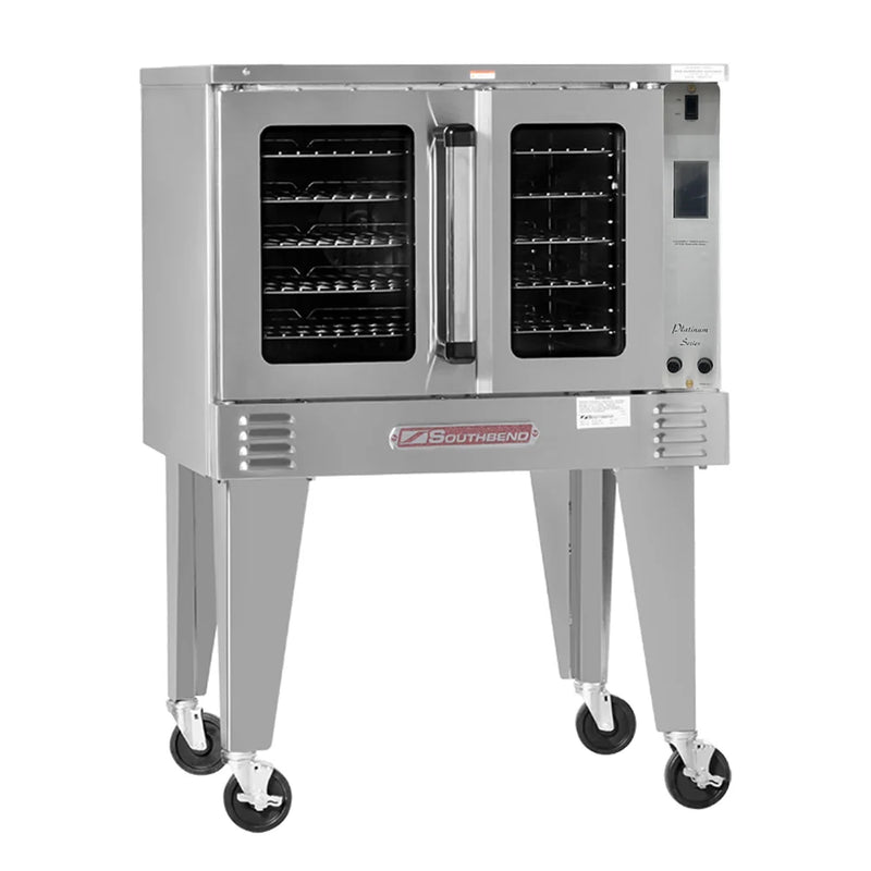 Platinum Single Convection Oven, Electric, Bakery Depth, Standard Controls, Dependent Doors, Ventless – 11KW, 208V, 1PH