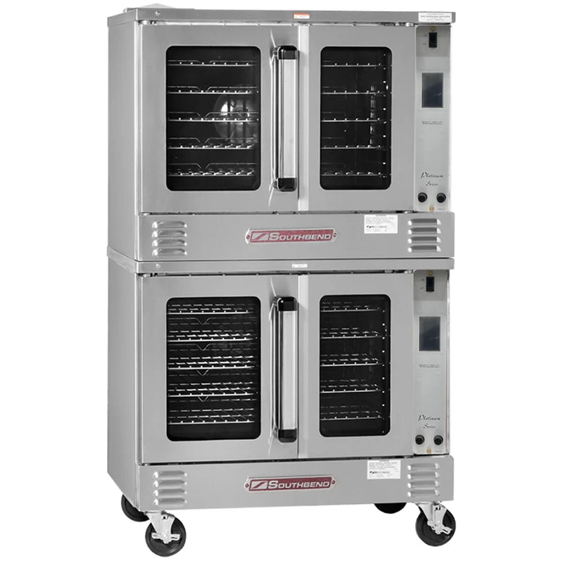 Platinum Double Convection Oven, Electric 11KW Each, Standard Depth, Touch Controls, Dependent Doors – 22KW, 240V, 1PH