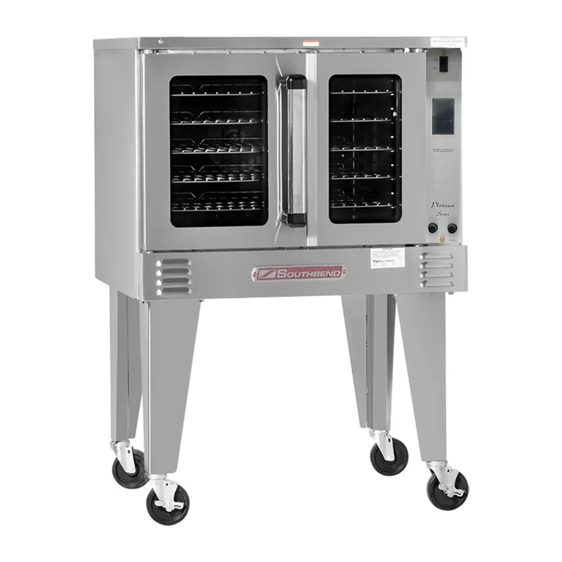 Platinum Single Convection Oven, Gas 90,000 BTU’S, Bakery Depth, Touch Controls, Dependent Doors – Natural Gas, 90000 BTU