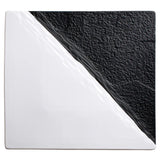 WDP023-204 - Visca Porcelain Square Platter, Black & White - 11