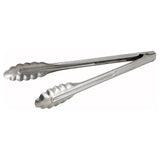 UT-12 - Stainless Steel Utility Tongs, Heavyweight - 12