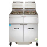 Vulcan 3TR45CF, Gas Multiple Battery Commercial Fryer