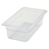 SP7304 - Polycarbonate Food Pan, 1/3 Size - 3-1/2"