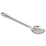 BSPN-13 - Winco Prime One-piece Stainless Steel Basting Spoon, NSF - Perforated, 13