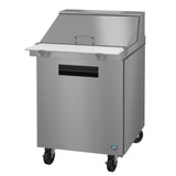 Hoshizaki SR27B-12M 27" Steelheart Mega Top Sandwich/Salad Prep Table w/ Refrigerated Base, 115v